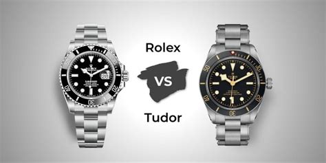 rolex oyster vs tudor.